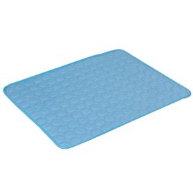 Pet Summer Cat And Dog Sofa Mat (Option: Blue Edging-XL100*70cm)