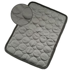 Pet Summer Cat And Dog Sofa Mat (Option: Dark Gray-XL100*70cm)